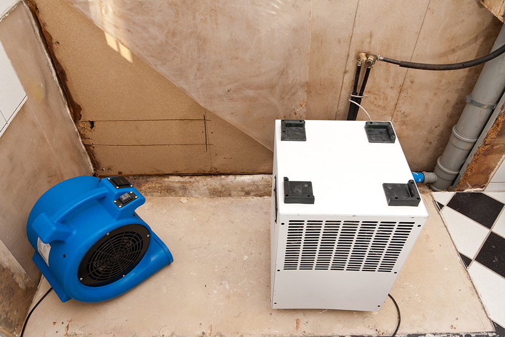 Riverside water removal & drying services provided by Inland Water Damage.